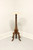 SOLD - Late 20th Century Walnut Marble Top Victorian Barley Twist Plant Stand