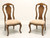 SOLD - THOMASVILLE Hemingway Collection Granada Mahogany Dining Side Chairs - Pair B
