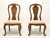 SOLD - THOMASVILLE Hemingway Collection Granada Mahogany Dining Side Chairs - Pair A