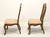 SOLD - THOMASVILLE Hemingway Collection Granada Mahogany Dining Side Chairs - Pair A