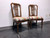 SOLD - HENREDON Capri Mid Century Italian Neoclassical Dining Side Chairs - Pair2