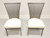 SOLD - ARTHUR UMANOFF for Shaver-Howard MCM Modern Steel Dining Side Chairs - Pair A