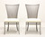 SOLD - ARTHUR UMANOFF for Shaver-Howard MCM Modern Steel Dining Side Chairs - Pair A