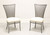 ARTHUR UMANOFF for Shaver-Howard MCM Modern Steel Dining Side Chairs - Pair A