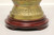 SOLD - Mid 20th Century Solid Brass Decorative Urns - Pair