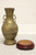 SOLD - Mid 20th Century Solid Brass Decorative Urns - Pair