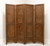 Mid 20th Century Balinese Carved Teak Folding Room Divider Screen