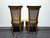 SOLD - DREXEL HERITAGE Palazzo Italian Provincial Neoclassical Cane Dining Side Chairs - Pair