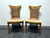 SOLD - DREXEL HERITAGE Palazzo Italian Provincial Neoclassical Cane Dining Side Chairs - Pair