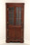 CRAFTIQUE Solid Mahogany Chippendale Style Corner Cupboard / Cabinet - B