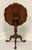 SOLD - Late 20th Century Carved Mahogany Chippendale Tilt-Top Pie Crust Table