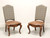 SOLD - 21st Century French Country High Back Accent Side Chairs
