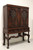 ROCKFORD Antique Carved Walnut French Gothic China Cabinet