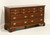 SOLD - JAMESTOWN STERLING Cherry Chippendale Triple Dresser