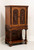 SOLD - Antique Early 20th Century Carved Walnut Jacobean Style Cabinet