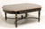 MAITLAND SMITH French Napoleon III Ebonized Reverse Painted Coffee Cocktail Table