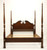 SOLD - DIXIE Mahogany Chippendale Queen Size Four Poster Bed