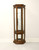 SOLD - Late 20th Century Walnut Traditional Curio Cabinet
