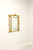 1980's Gold Gilt Wood Foliate with Grapevine Parclose Wall Mirror