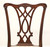 SOLD -  HENKEL HARRIS 107S 29 Mahogany Chippendale Dining Side Chairs - Pair A