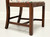 SOLD -  HENKEL HARRIS 107S 29 Mahogany Chippendale Dining Side Chairs - Pair A