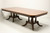 SOLD - HENREDON Inlaid Flame Mahogany Regency Banquet Dining Table