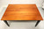 ROBERT BERGELIN Custom Solid Cherry Mission Dining Table with Ebony Base