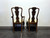 SOLD OUT - HENREDON Walnut Queen Anne Dining Chairs - Set of 6
