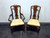 SOLD OUT - HENREDON Walnut Queen Anne Dining Chairs - Set of 6