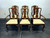 SOLD OUT - HENREDON Walnut Queen Anne Dining Chairs - Set of 6