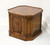 DREXEL HERITAGE Mid 20th Century Burl Walnut Cabinet End Side Table