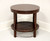 SOLD - STICKLEY Metropolitan Cherry Contemporary Round Lamp Table