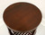 SOLD - STICKLEY Metropolitan Cherry Contemporary Round Lamp Table