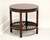 SOLD - STICKLEY Metropolitan Cherry Contemporary Round Lamp Table