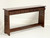 SOLD - STICKLEY Edinburgh Cherry Glasgow Arts & Crafts Style Console Sofa Table