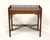 SOLD - BAKER Mahogany Chippendale Style Fretwork Gallery Tea Table