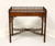 SOLD - BAKER Mahogany Chippendale Style Fretwork Gallery Tea Table