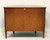 SOLD - MAITLAND SMITH Inlaid Flame Mahogany Regency Demilune Commode Chest