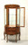 SOLD - Mid 20th Century Mahogany & Satinwood Marquetry French Louis XV Style Vitrine