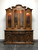 SOLD OUT - THOMASVILLE Ceremony Collection Burl Walnut Breakfront China Display Cabinet