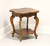 LANE Altavista Maple Art Nouveau Clover Shaped Accent Table