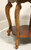 LANE Altavista Maple Art Nouveau Clover Shaped Accent Table