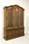 DREXEL Touraine II Pecan French Country China Display Cabinet