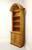 SOLD - Late 20th Century Spanish Neoclassical Pine Carved Arch Bookcase with Cabinet