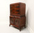 Mid 20th Century Mahogany Asian Influenced Chest on Chest