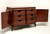 SOLD - Mid 20th Century Mahogany Asian Influenced Double Dresser