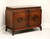 Mid 20th Century Mahogany Asian Influenced Double Dresser