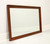 SOLD - HENKEL HARRIS 125 24 Solid Wild Black Cherry Rectangular Wall / Dresser Mirror