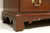 SOLD - LINK-TAYLOR Heirloom Beaufort Solid Mahogany Chippendale Triple Dresser - B