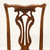 KNOB CREEK Mahogany Chippendale Dining Side Chairs - Pair C